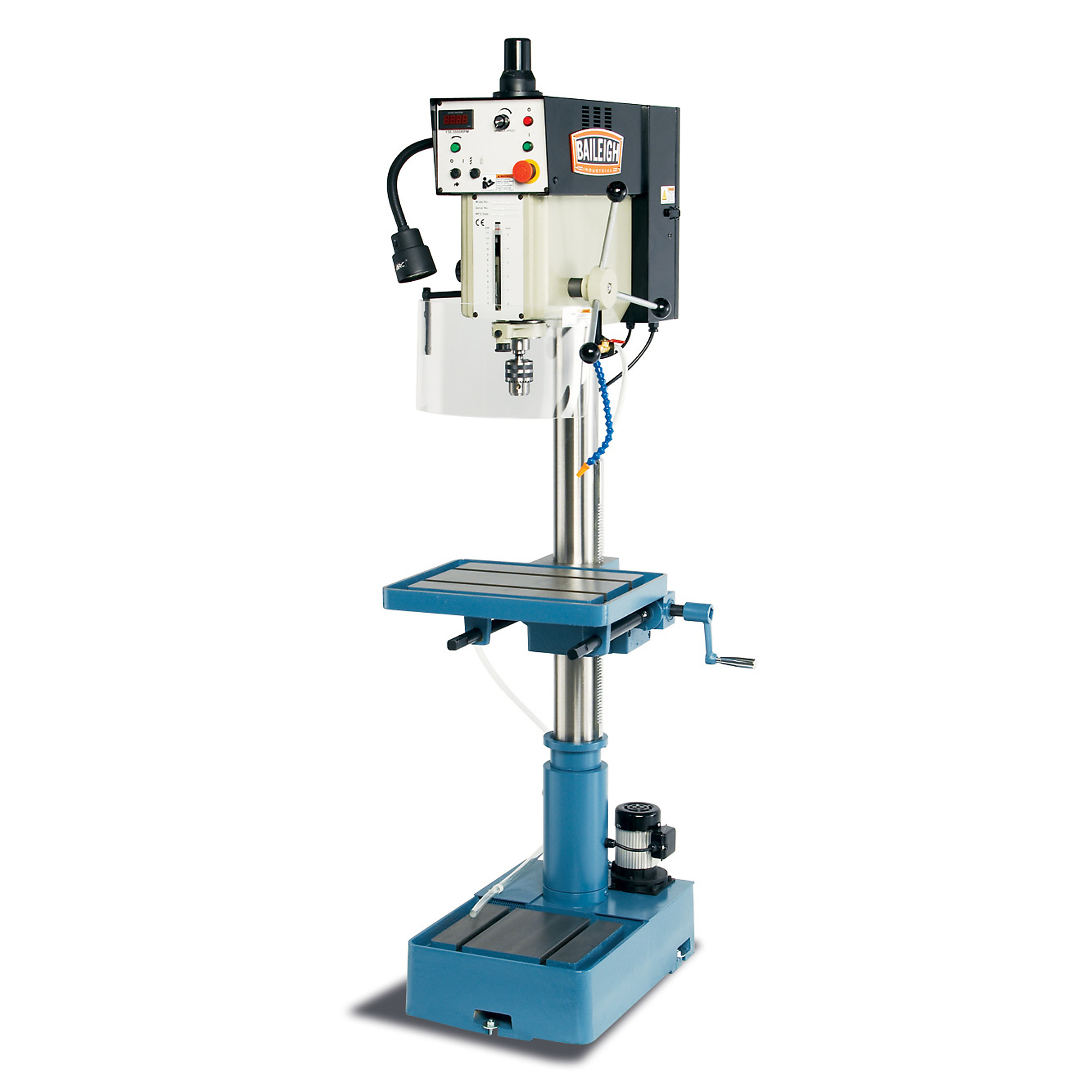 Baileigh, Metal Drill Press, Horsepower 2 HP, Volts 220 Model# DP-1000VS